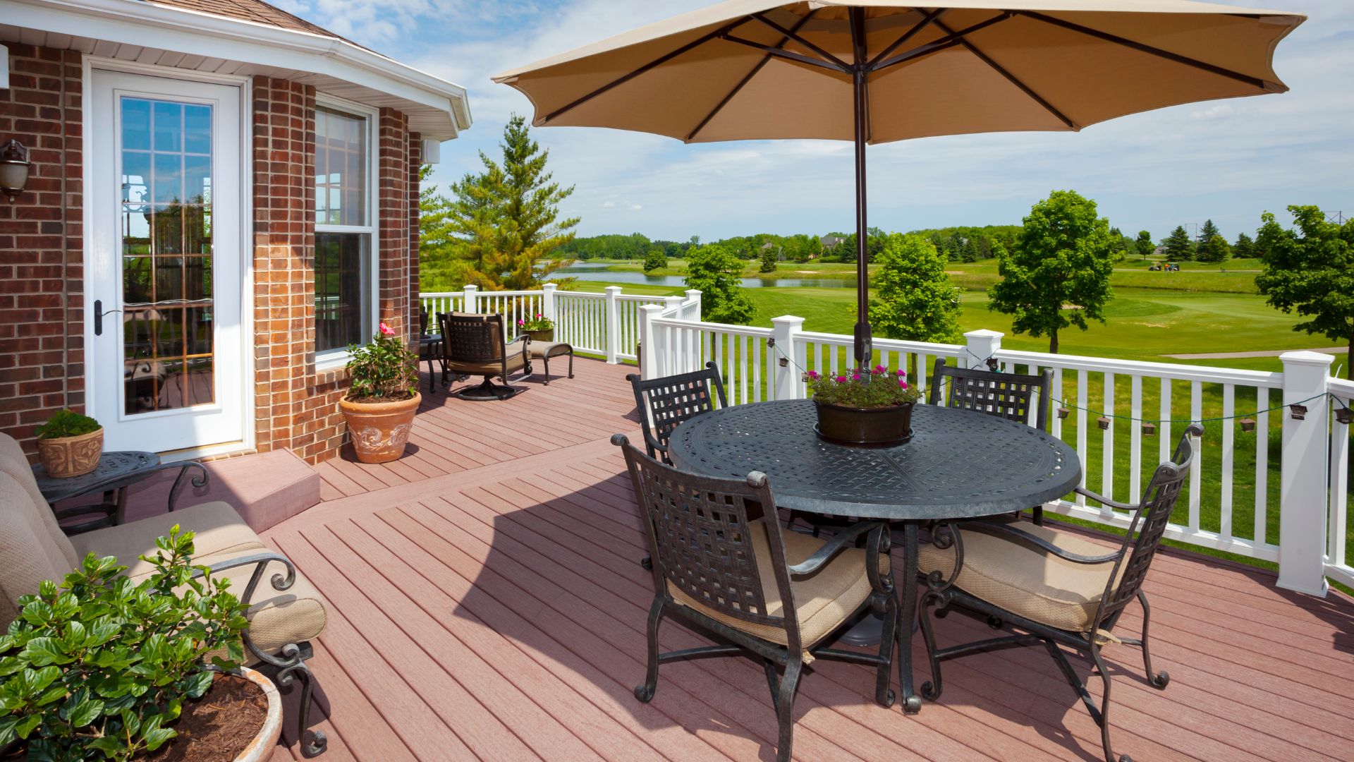 Backyard patio/deck