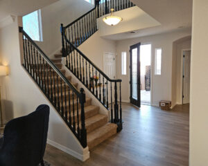 Interior staircase